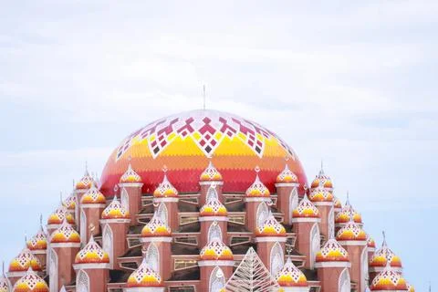 Islamic Architectural Marvel Stock Photos