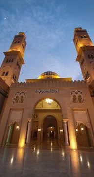 Islamic Architecture Sultan Qaboos Mosque Stock Photos