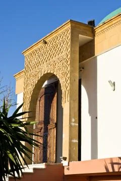 Islamic archway Stock Photos