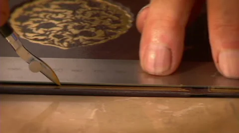 Islamic art, binding Quran 動画素材 36355397