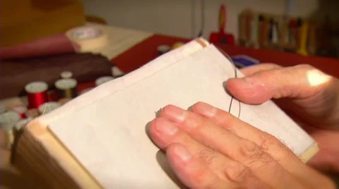 Islamic art, binding Quran 動画素材 36551441