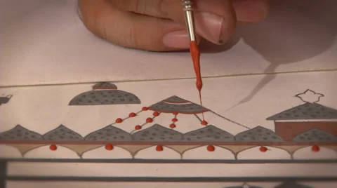 Islamic art - Calligraphy 動画素材 36356763