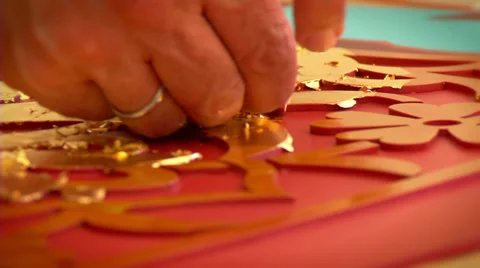 Islamic art - Calligraphy 動画素材 36553924