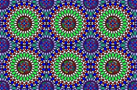 Islamic art Stock Illustration