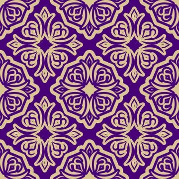 Islamic asia background. Pattern ramadan seamless arabic. abstract decoration Stock Illustration