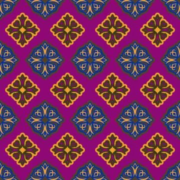 Islamic asia background. Pattern ramadan seamless arabic. abstract decoration Stock Illustration