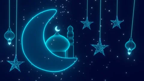 Islamic background  4k loop animation Stock Footage 266975345