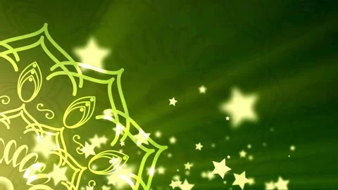 Islamic background and Islamic mandala pattern eid al fitr, with mandala Video stock 270955121