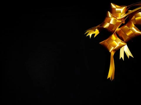 Islamic background, black Stock Photos