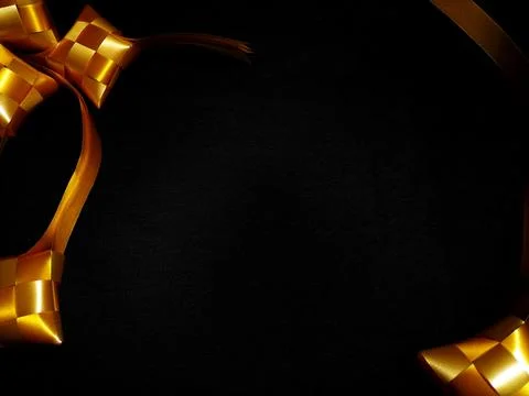 Islamic background, black Foto stock