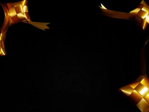 Islamic background, black Stock Photos