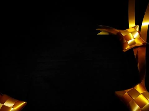 Islamic background, black Stock Photos