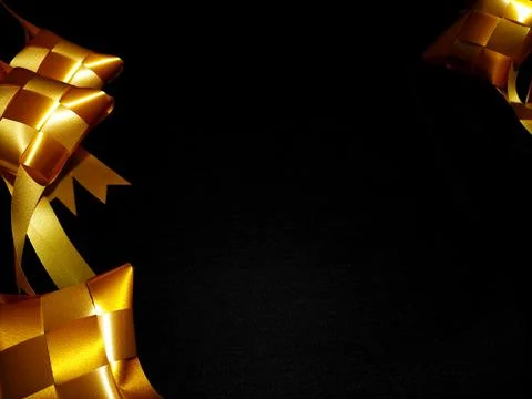 Islamic background, black Stock Photos