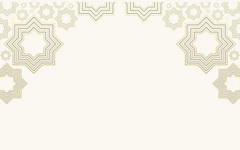 Islamic Background design for Ramadan Kareem Stock Illustration