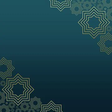 Islamic Background design for Ramadan Kareem Stock Illustration