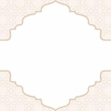 Islamic Background Design Vector Pattern Stock Illustration