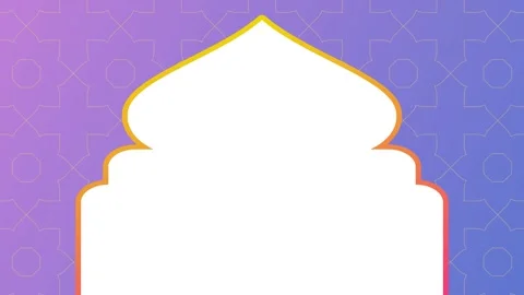 Islamic background Vídeo Stock 335579887