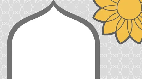 Islamic background Vídeo Stock 335603650