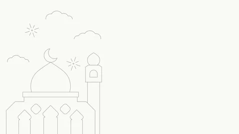 Islamic background 스톡 동영상 335603799
