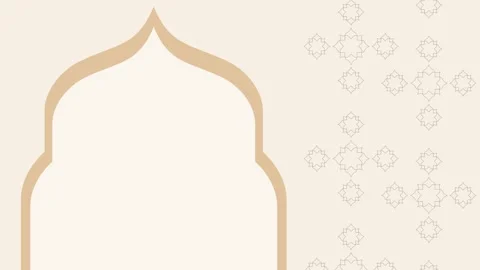 Islamic background Vídeo Stock 335604143