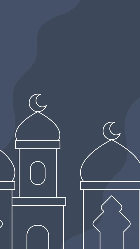 Islamic background Vídeo Stock 335604156