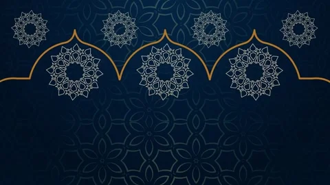 Islamic Background Stock Footage 343918294