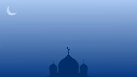 Islamic background with gradient color Stock Illustration
