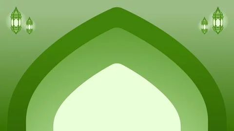 Islamic background with gradient color Stock Illustration