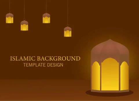 Islamic Background Stock Illustration