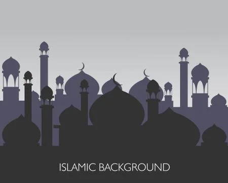 Islamic Background Stock Illustration