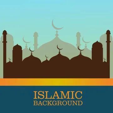 Islamic Background Stock Illustration