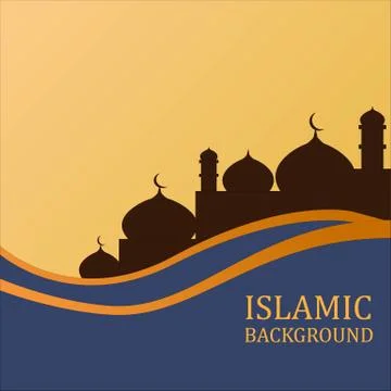 Islamic Background Stock Illustration