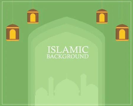 Islamic Background Stock Illustration