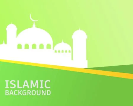 Islamic Background Stock Illustration