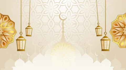 Islamic Background Loop Stock Footage 343918208