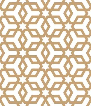 Islamic background with traditional style arabic. Seamless pattern for card Illustrazione stock