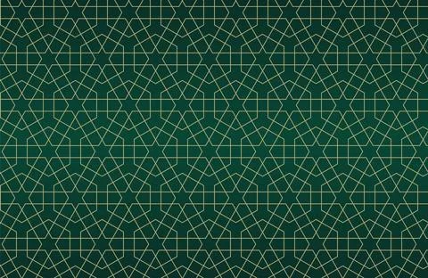 Islamic background with traditional style arabic. Seamless pattern for card イラスト素材