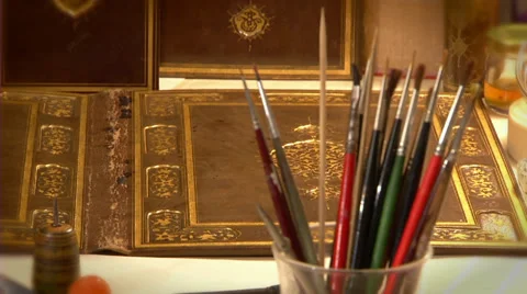 Islamic calligraphy 動画素材 36348870