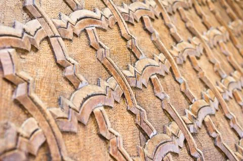 Islamic carving Stock Photos