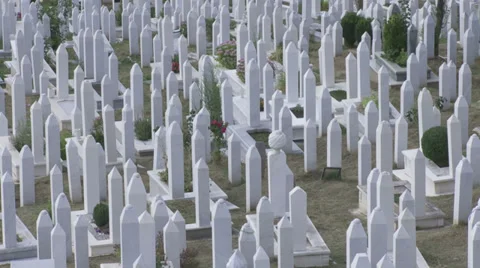 Islamic cemetary Stock-Footage 38729239