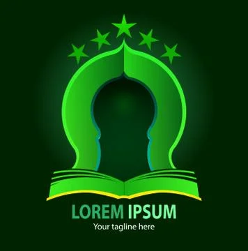 Islamic center Stock Illustration