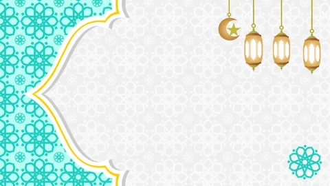 Islamic copy space Stock Footage 329778034