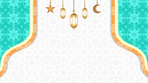 Islamic copy space Stock Footage 329778572