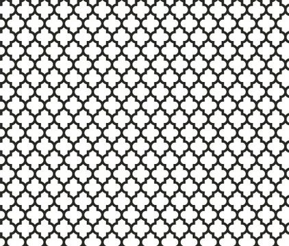 Islamic eastern decoration seamless pattern. Vector background texture Stock Illustration