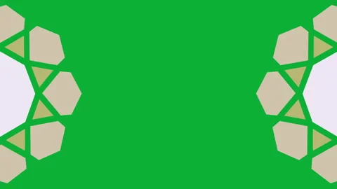 Islamic Flat Ornament Isolated Stock Footage 261099029