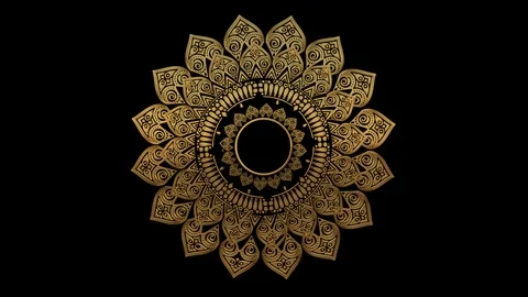 Islamic Frame Calligraphies Graphics Vídeos de archivo 104808528