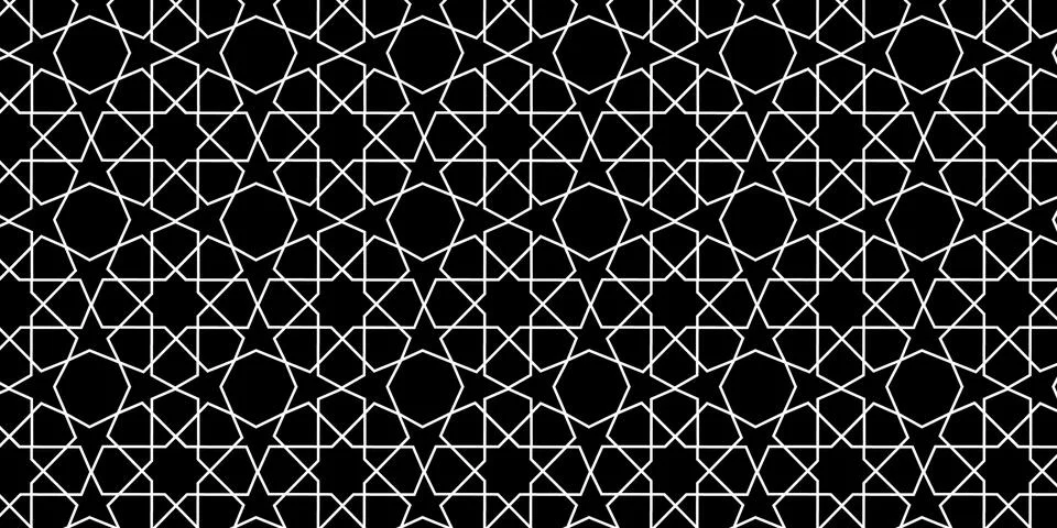 Islamic geometric pattern background 스톡 일러스트