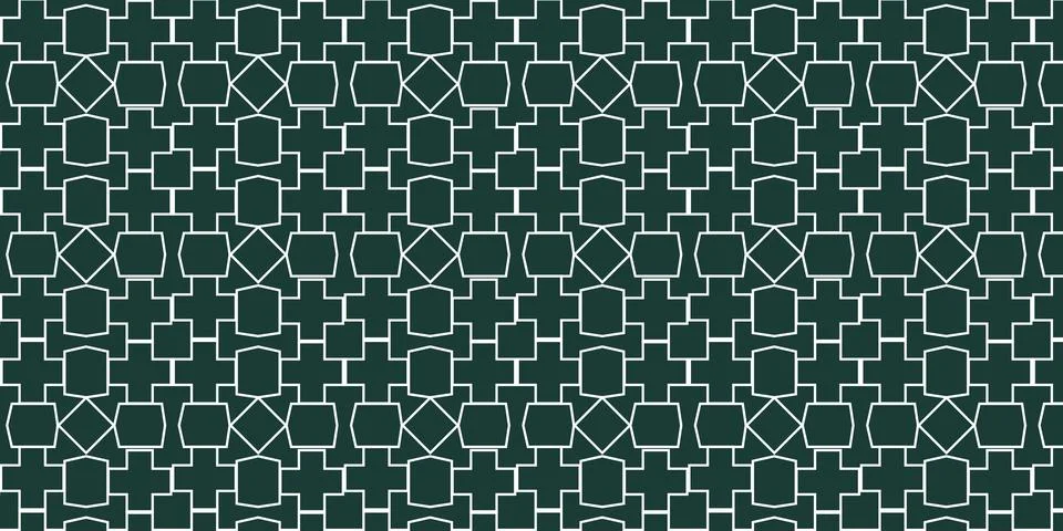 Islamic geometric pattern background 스톡 일러스트