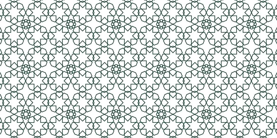 Islamic geometric pattern background 스톡 일러스트