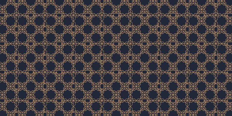 Islamic geometric pattern background 스톡 일러스트